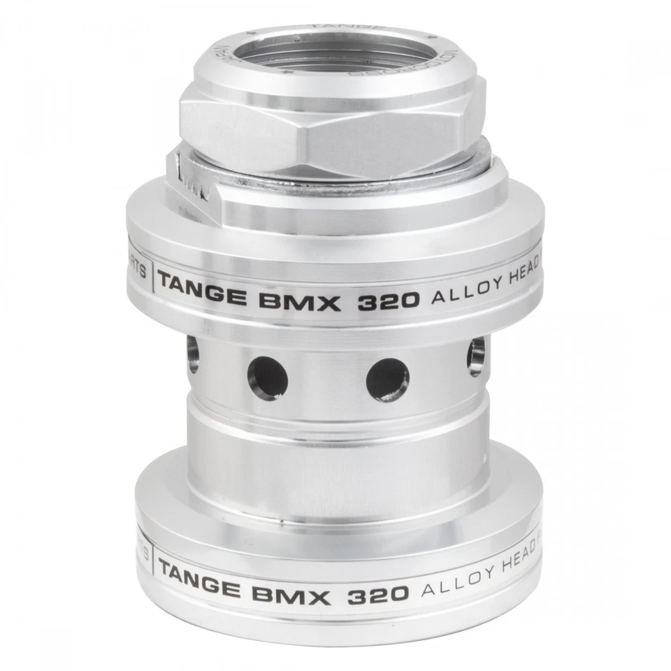 Tange MX320 Silver Threaded BMX Headset - Sealed Bearings, 1" Old School Size - Image 1 of 1