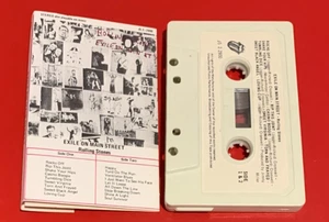 THE ROLLING STONES Exile On Main Street Cassette Tape VG Condition Australia - Picture 1 of 1