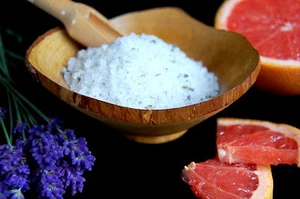 UPLIFTING  Dead Sea BATH SALTS Witch Hand made Wicca Pagan Witchcraft Lavender - Picture 1 of 2