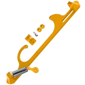Aluminum Throttle Cable Carburetor Bracket Gold For 4150 4160 Carb 307 350 SBC - Picture 1 of 14