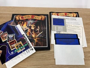 Disquetes y papeleo Battle Chess 1988 Interplay IBM/Tandy DOS, 5,25" y 3,5" - Imagen 1 de 12