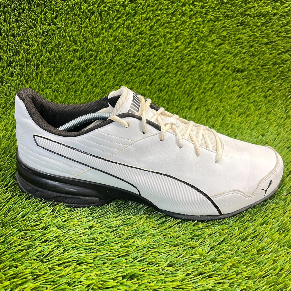 Puma Super Levitate Para Hombres Talla 13 Blanco Negro Caminar Correr Zapatos Tenis Foto 1 de 4