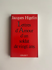 Lettres d'amour d'un soldat de vingt ans - Jacques Higelin
