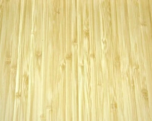 Hoja de chapa de madera estrecha de bambú natural rubio 48" x 96" fondo de papel 1/40" de grosor - Imagen 1 de 4