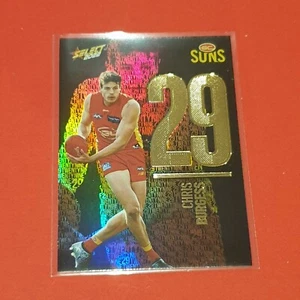 2022 Select Numbers Midnight Chris Burgess Insert #ed/130 - Gold Coast Suns - Picture 1 of 1