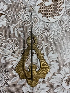 Vintage Gold Wand Quittung/Notizhalter, Naher Osten - Bild 1 von 4