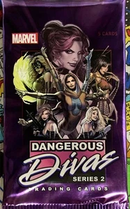 (1) 2014 Dangerous Divas Series #2 Sealed Pack - Picture 1 of 2