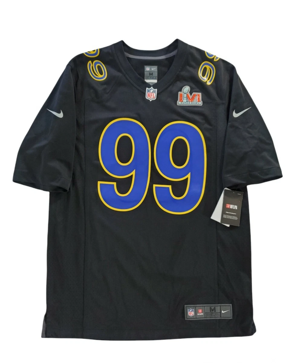 NFL アーロン ドナルド ラムズ スーパーボウル Nike ゲームシャツ NFL アーロン ドナルド ラムズ スーパーボウル Nike ゲームシャツ