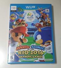 Mario & Sonic at the Rio 2016 Olympic Games (Nintendo Wii U, 2016) New, Sealed