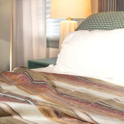 Throw - Alpaca wool throw Blanket | Baby Alpaca Throw Blanket | wool throw - Image 1 of 4