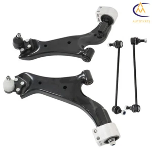 4× Front Lower Control Arms Sway Bar Link For 2012-2015 Chevrolet Captiva Sport - Picture 1 of 14
