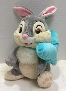 Disney Store Blue Easter Bow Thumper Stuffed Animal Plush Bunny Rabbit Bambi 10" - Picture 1 of 5