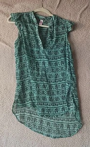 women chiffon sleeveless Top Size L (11-13) - Picture 1 of 5