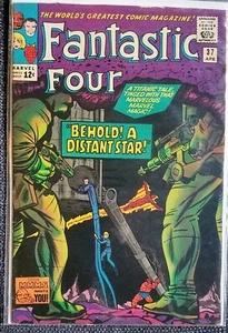 CUATRO FANTÁSTICOS #37, abril 1965. Stan Lee, Jack Kirby. Buen estado - Imagen 1 de 1