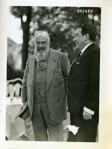 "Tristan BERNARD et Pierre BENOIT" Photo originale PARAMOUNT 1931  - Imagen 1 de 1