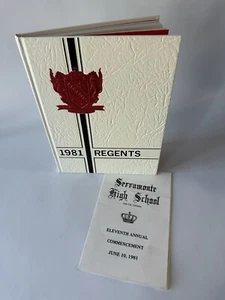1981 Serramonte High School Jahrbuch & Beginn Pgm - Daly City, Kalifornien - Bild 1 von 10