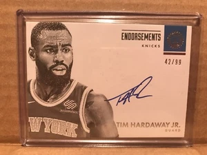 2017-18 Panini Encased Tim Hardaway Jr. Endorsements Auto Knicks 42/99 READ - Picture 1 of 2