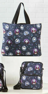 Nightmare Before Christmas Tote or Crossbody Bag Jack Skellington Sally - Picture 1 of 3