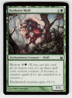 Born of the Gods #131 Nyxborn Wolf - Image 1 of 2