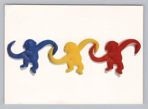 Postcard Advertising New Book Do You Remember Barrel of Monkeys Nostalgia - Picture 1 of 2