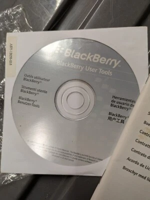 raro CD software strumenti utente Blackberry 7100V più libretti - Immagine 1 di 4