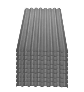 (14.61€/1qm) Onduline Easyline Dachplatte Wandplatte Bitumen Wellplatte 9x0,76m² - Bild 1 von 5
