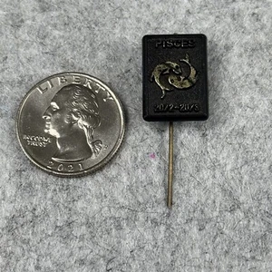 Horóscopo de Piscis Astrológico Holandés Vintage Palo Pin Insignia #49700 - Imagen 1 de 2