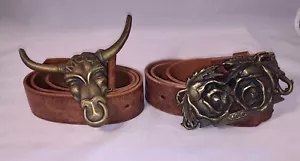 Amazing NYC Stylist Designer Belt Collection McQ McQueen Artisan Project! - Picture 1 of 4
