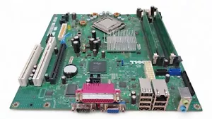 Placa madre Dell CN-0MM599 - Socket 478 Intel Core 2 Duo 4300 1,8 GHz + 1 GB - Imagen 1 de 10