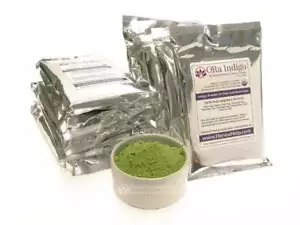KILO Natural Indigo Dye Hair Color ORa Rajasthani Organic Sifted Powder - Picture 1 of 4