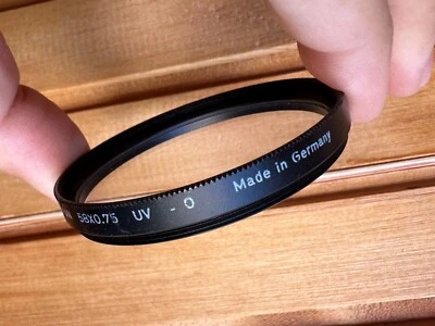 Heliopan UV Filter 58x0,75 UV-0 58mm 58 MM Used - Image 1 of 4