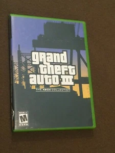 Original Microsoft XBox Video Game Grand Theft Auto III The Collection Rated M - Picture 1 of 4