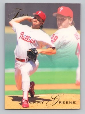 1993 Flair - Tommy Greene #101 - Image 1 of 2