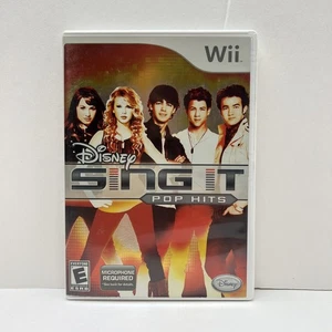 Nintendo Wii Disney Sing It Pop Hits komplett CIB Musik Karaoke Party Spiel 2009 - Bild 1 von 4