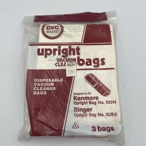 Paper Bags Pack of 3 for Kenmore 50341 & Singer SUB-2 Vacuums - Picture 1 of 5