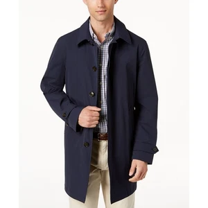 Lauren Ralph Lauren Men's Stanza Classic-Fit Raincoat Navy 44S B4HP $350 - Picture 1 of 3