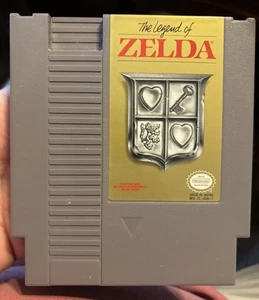 Legend of Zelda Classic Series Grey Cart (Nintendo NES, 1987) - Picture 1 of 1