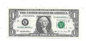 $1 1995 BP 295 Engraving Error Dallas KJ Block Run8 FP381 Extremely Fine - Picture 1 of 3