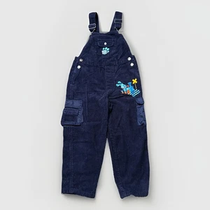 Vintage BLUES CLUES Peto de pana azul para niños 5t Y2K - Imagen 1 de 7