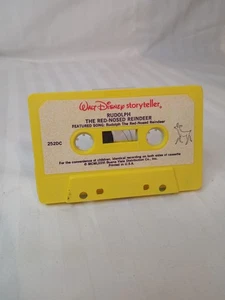 Walt Disney 1976 Cassetta Nastro Canzone Bambini Rodolfo Renna Naso Rosso  - Foto 1 di 3