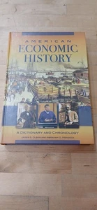 American Economic History : A Dictionary and Chronology Hardcover - Picture 1 of 10