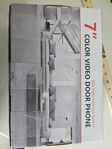 "Sistema de intercomunicación de videoportero a color de 7"" puerta de desbloqueo de monitoreo" - Imagen 1 de 7