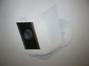 Ring Spotlight Cam Plus Smart Wi-Fi Outdoor Security Camera With Color - Picture 1 of 9