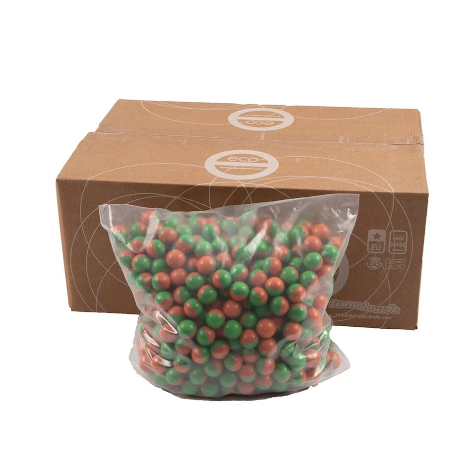Tomahawk ECO Paintballs Gotcha Paint cal.68 500 Stück - Bild 1 von 1