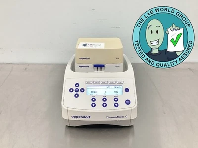 Eppendorf Thermomixer C 带冷冻解冻块测试带保修请参阅视频 — 第 1/4 张图片