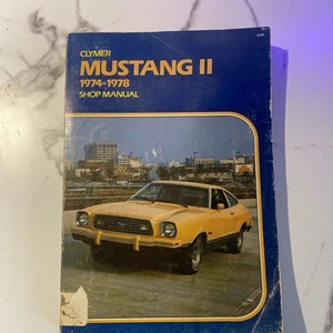 FORD MUSTANG II 1974-1978 Service Repair SHOP MANUAL CLYMER - Bild 1 von 8