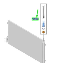 FORD Mustang Mach-E Klimaanlage Akkumulator Assy 2704671 NEU ORIGINAL - Picture 1 of 2