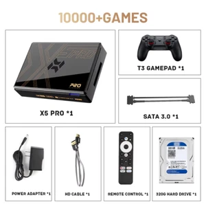 Super Console X5 Pro RK3588 8GB RAM 4TB HDD 16000+ Games Retro Game Console - Picture 1 of 14