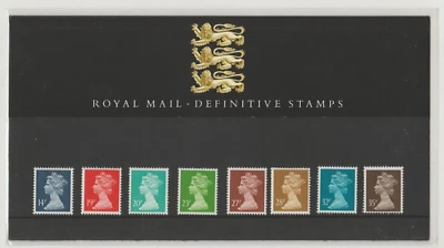 GB 1988 Harrison Machin Low Value Definitive 14p to 35p Presentation Pack no 15 - Image 1 of 2