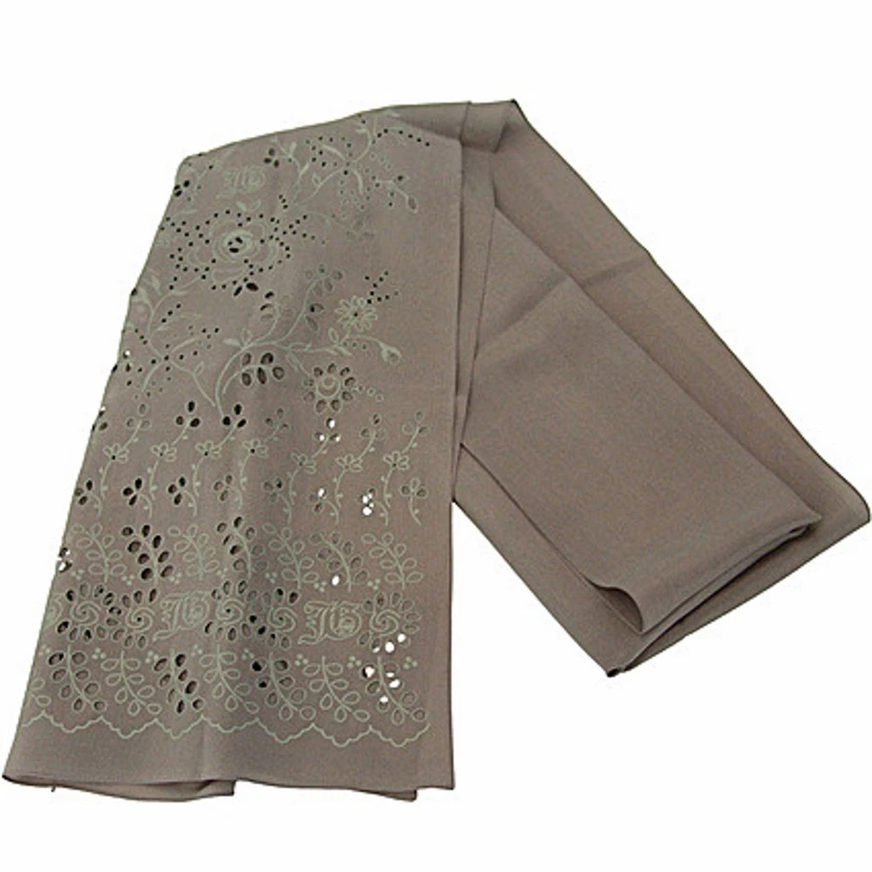 Bufanda inglesa John Galliano Broderie Foto 1 de 3